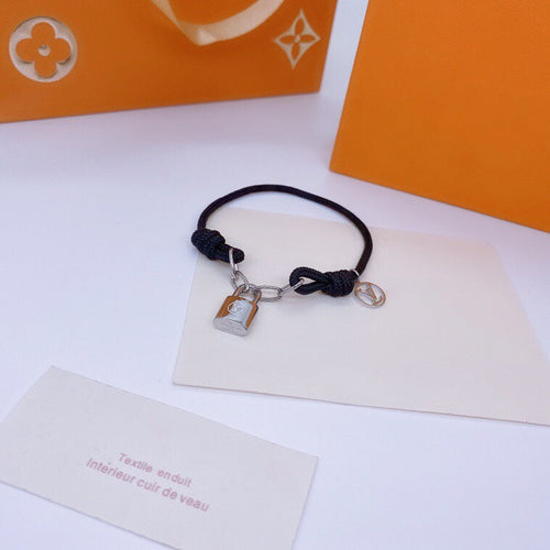 Louis Vuitton LOCK SILVER BRACELET