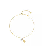 Louis Vuitton GOLD AND SILVER DOUBLE BRAND GOLD BRACELET