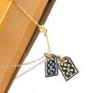 Louis Vuitton GOLD AND SILVER DOUBLE BRAND GOLD BRACELET