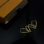 Louis Vuitton LOGO LOVE EARRINGS