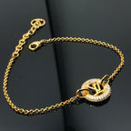 Louis Vuitton BY NIGHT DIAMOND PAVED GOLD BRACELET