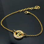 Louis Vuitton BY NIGHT DIAMOND PAVED GOLD BRACELET