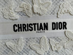 DIOR Large Book Tote 42cm Butterfly Zodiac White