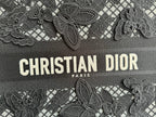 DIOR Medium Book Tote 36cm Butterfly Zodiac Black