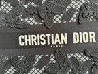 DIOR Large Book Tote 42cm Butterfly Zodiac Black