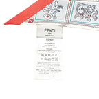 Fendi Silk Reversible Scarf FXT011