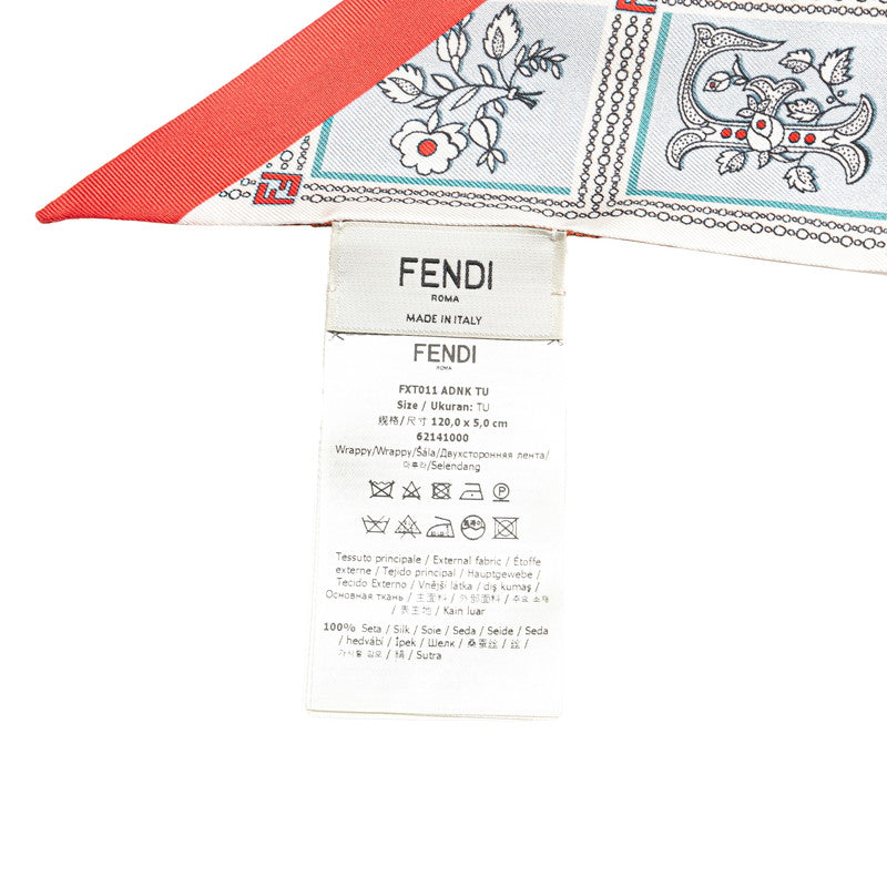 Fendi Silk Reversible Scarf FXT011