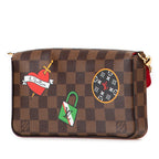 Louis Vuitton Pochette Felicie Damier Patchs Shoulder Bag