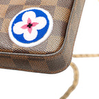Louis Vuitton Pochette Felicie Damier Patchs Shoulder Bag