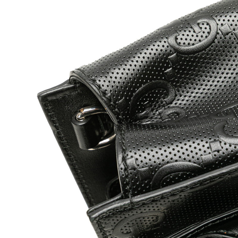 Gucci GG Embossed Jumbo GG Leather 2way Bag