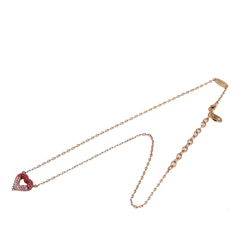 Louis Vuitton Strass Heart Necklace