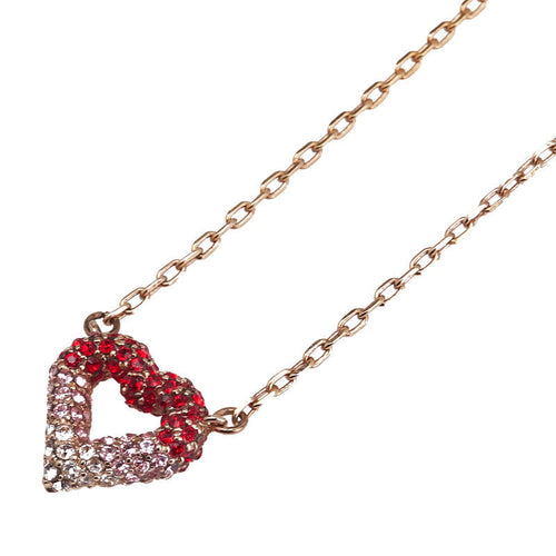 Louis Vuitton Strass Heart Necklace