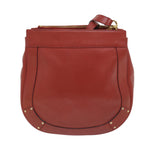 Chloe Eden Shoulder Bag Leather Red yb404