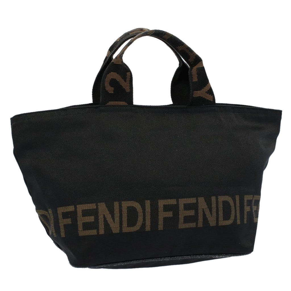 FENDI Tote Bag Canvas Black 2291 26488 088yb411