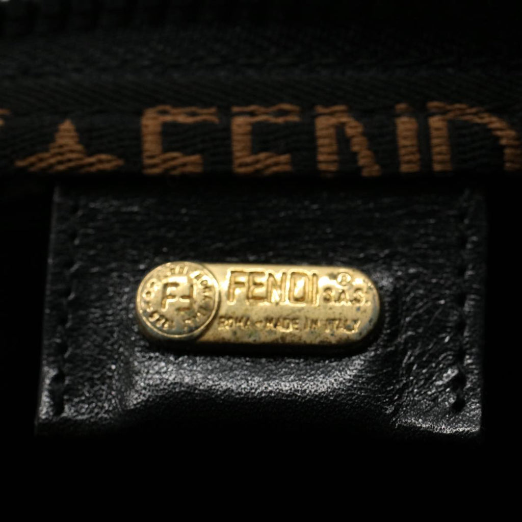 FENDI Tote Bag Canvas Black 2291 26488 088yb411