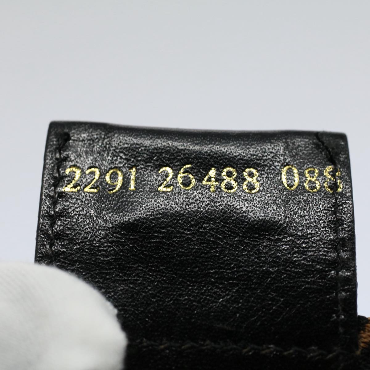 FENDI Tote Bag Canvas Black 2291 26488 088yb411