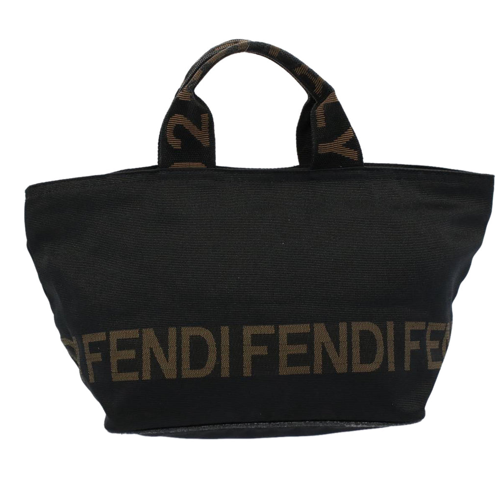 FENDI Tote Bag Canvas Black 2291 26488 088yb411