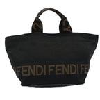 FENDI Tote Bag Canvas Black 2291 26488 088yb411