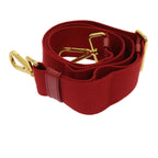 PRADA Adjustable Shoulder Strap Canvas 23.6""-39.4"" Red  yb462