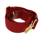 PRADA Adjustable Shoulder Strap Canvas 23.6""-39.4"" Red  yb462