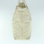 PRADA Hand Bag Nylon 2way Beige  yb469