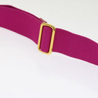 PRADA Adjustable Shoulder Strap Canvas 23.6""-39.4"" Pink  yb476