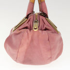 Chloe Etel Shoulder Bag Leather 2way Pink yb497