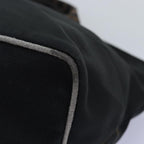 FENDI Hand Bag Canvas Blackyb555
