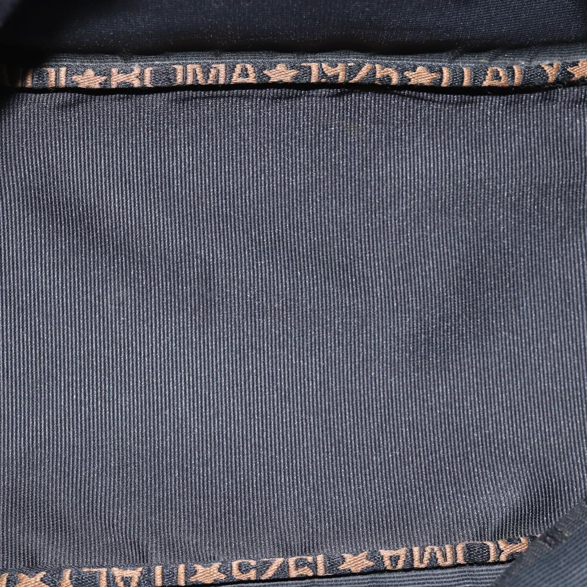 FENDI Hand Bag Canvas Blackyb555