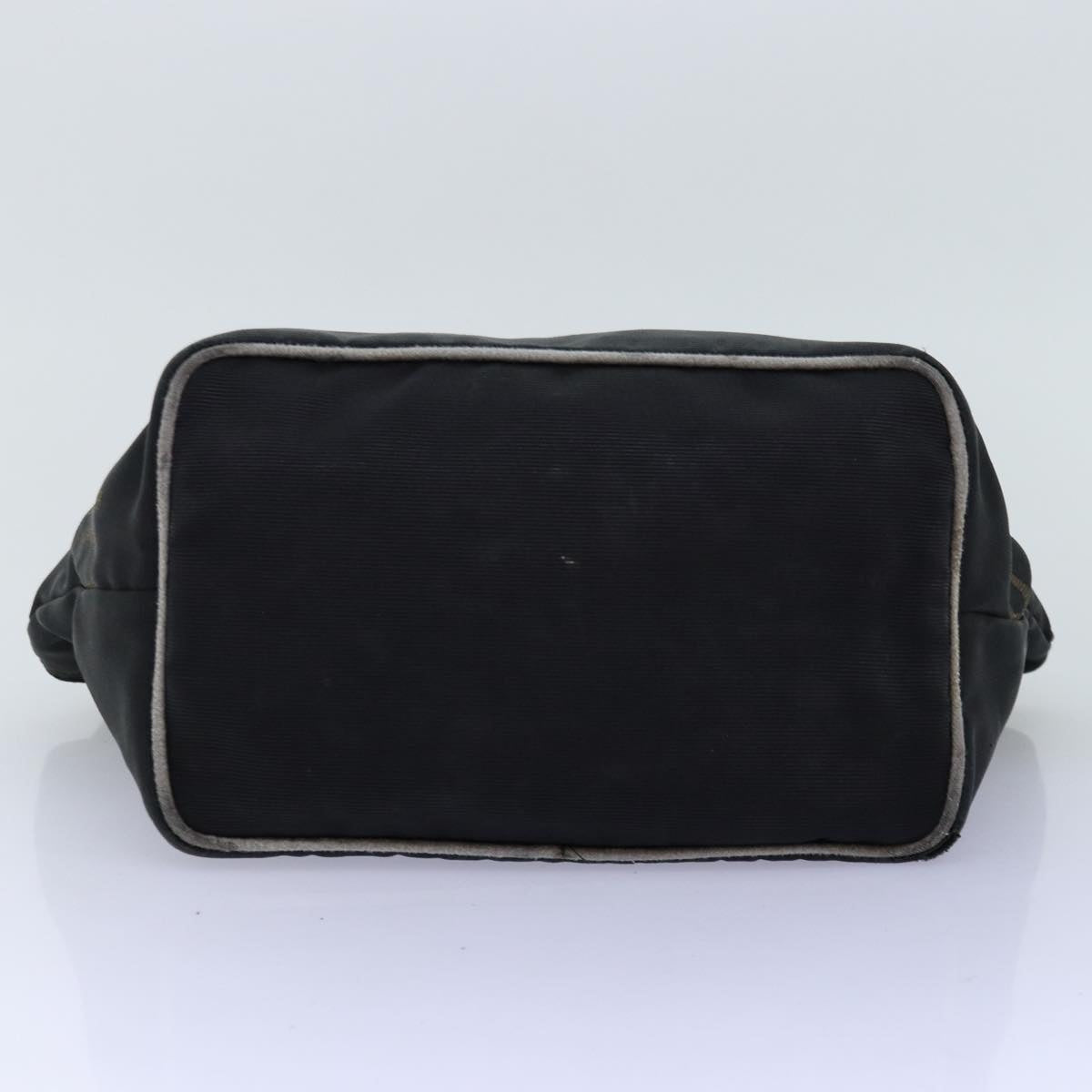 FENDI Hand Bag Canvas Blackyb555