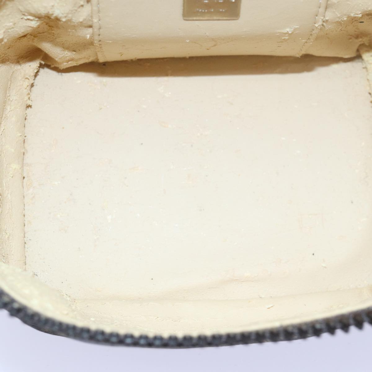 FENDI Zucca Canvas Vanity Pouch Brown Blackyb585