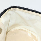 FENDI Hand Bag Canvas Brown Blackyb646