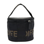 FENDI Hand Bag Canvas Brown Blackyb646