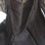 FENDI Zucca Canvas Tote Bag Black Brownyk10059