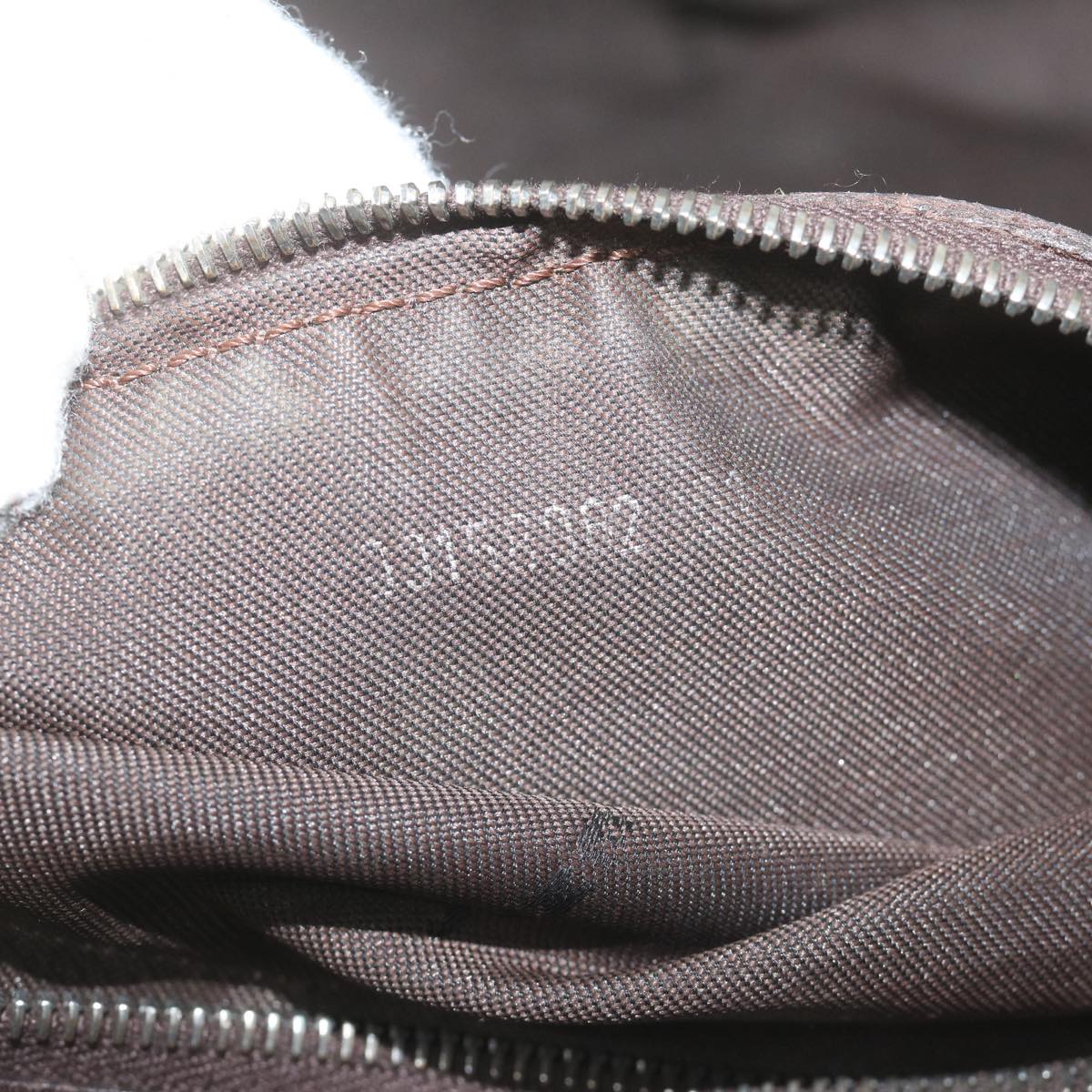 FENDI Zucca Canvas Tote Bag Black Brownyk10059