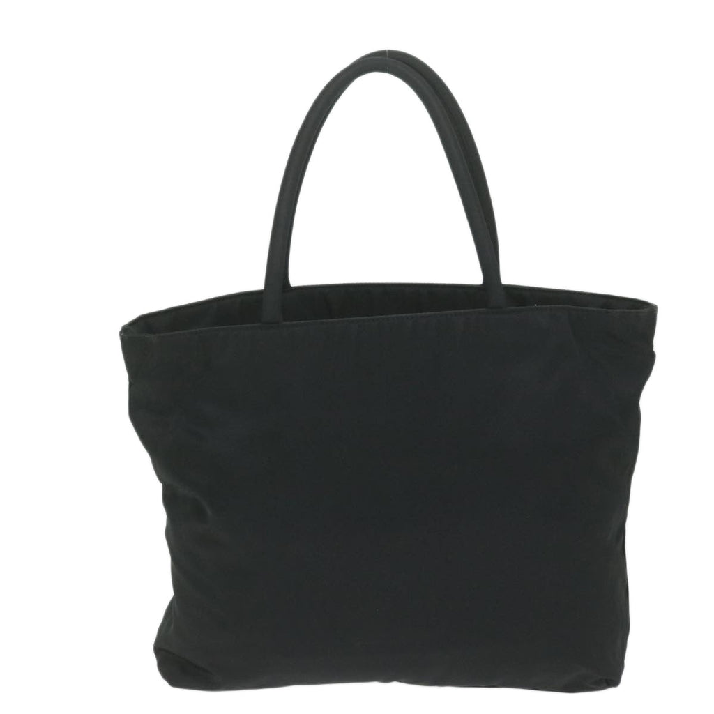 PRADA Hand Bag Nylon Black  yk10067