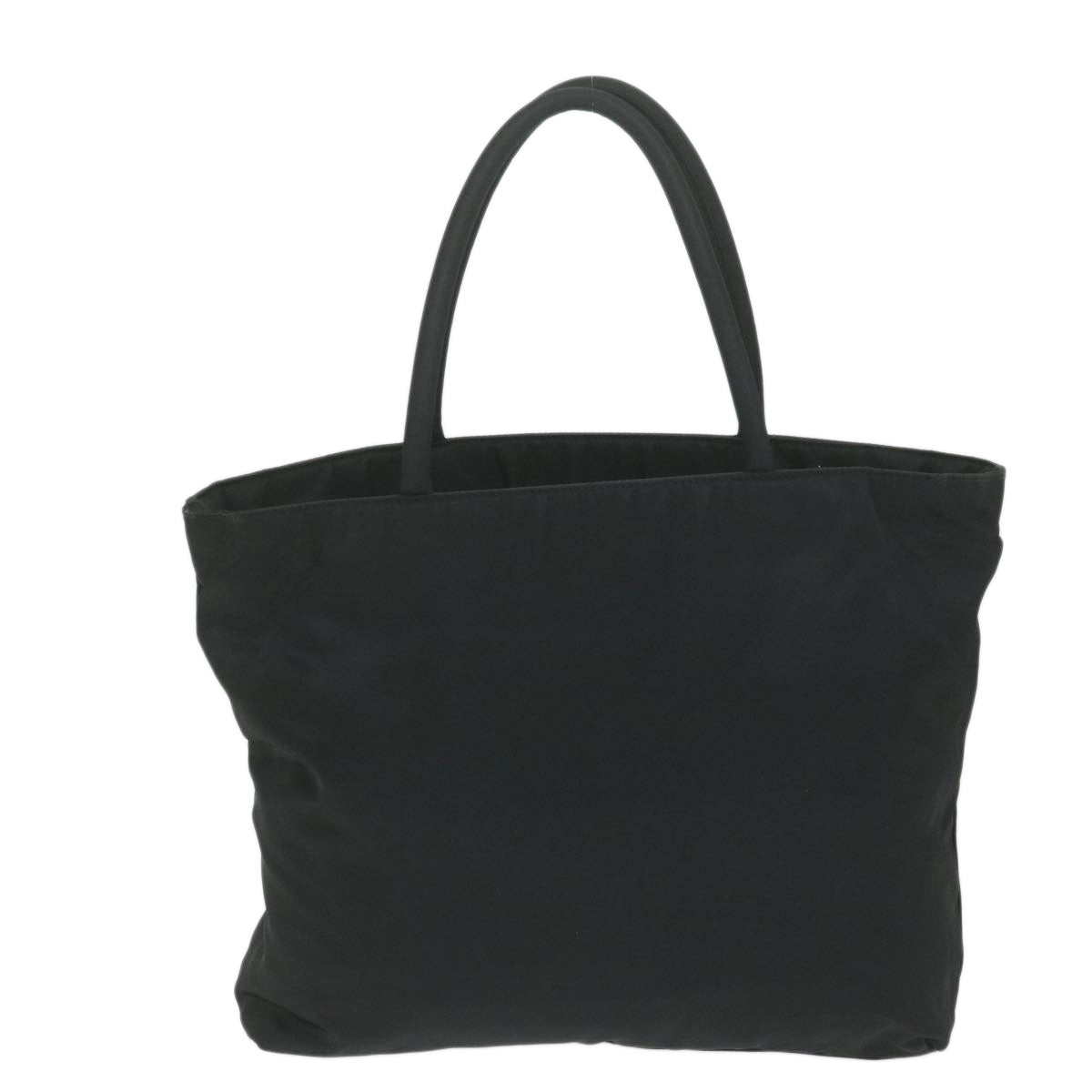 PRADA Hand Bag Nylon Black  yk10067