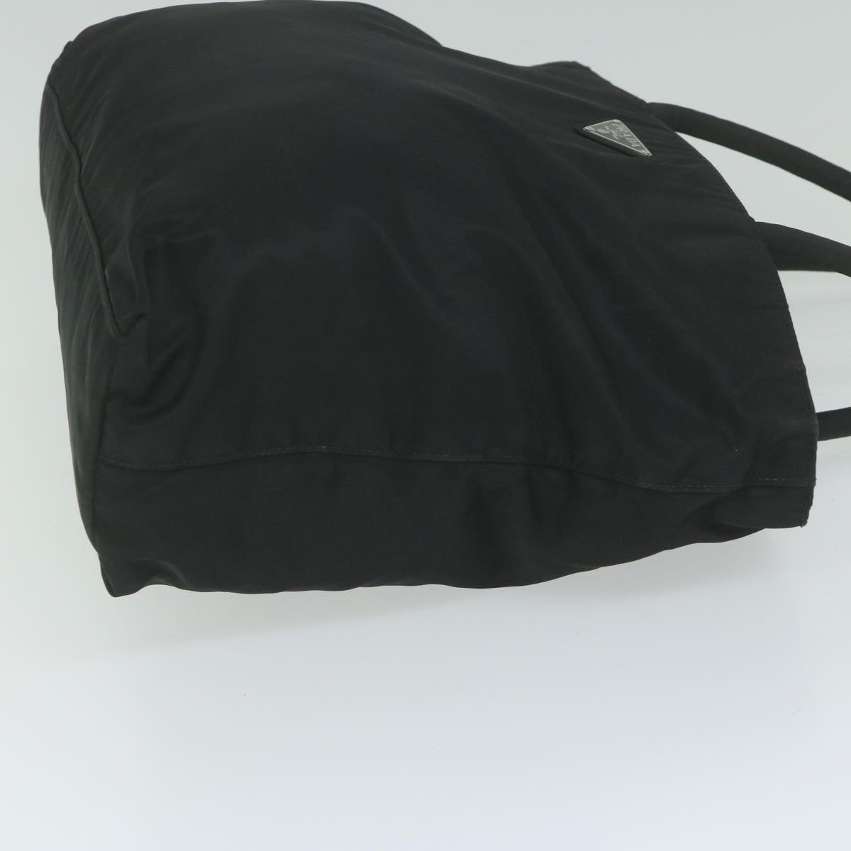PRADA Hand Bag Nylon Black  yk10067