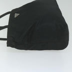 PRADA Hand Bag Nylon Black  yk10067