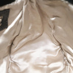 FENDI Mamma Baguette Shoulder Bag Velor Blackyk10069