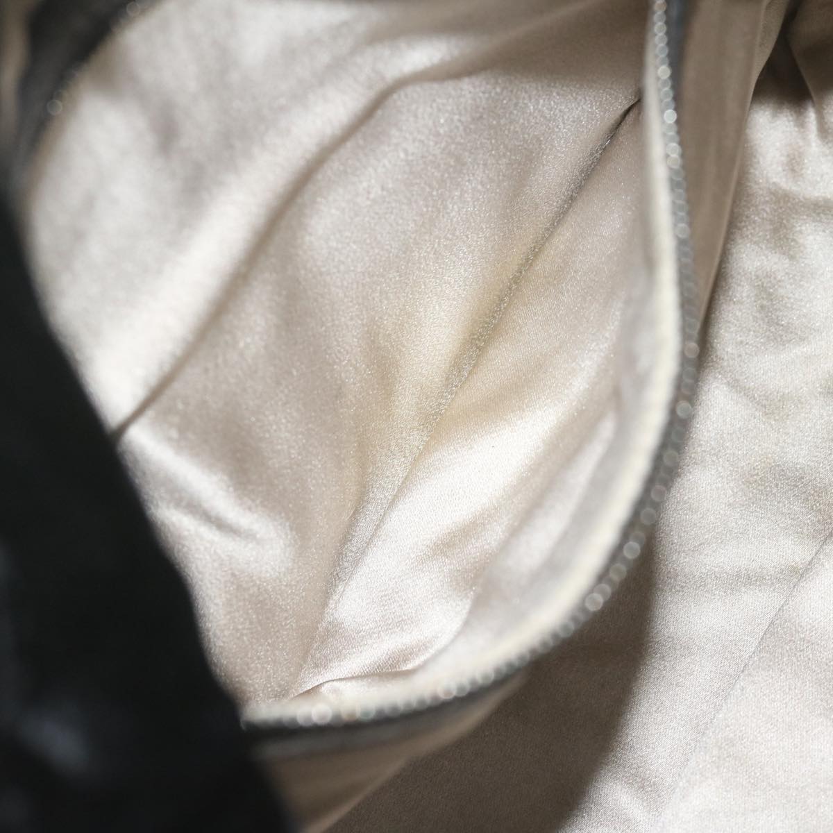 FENDI Mamma Baguette Shoulder Bag Velor Blackyk10069