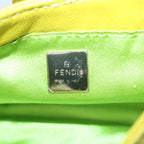 FENDI Mini Croissant Hand Bag Leather Yellowyk10174A