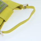 FENDI Mini Croissant Hand Bag Leather Yellowyk10174A