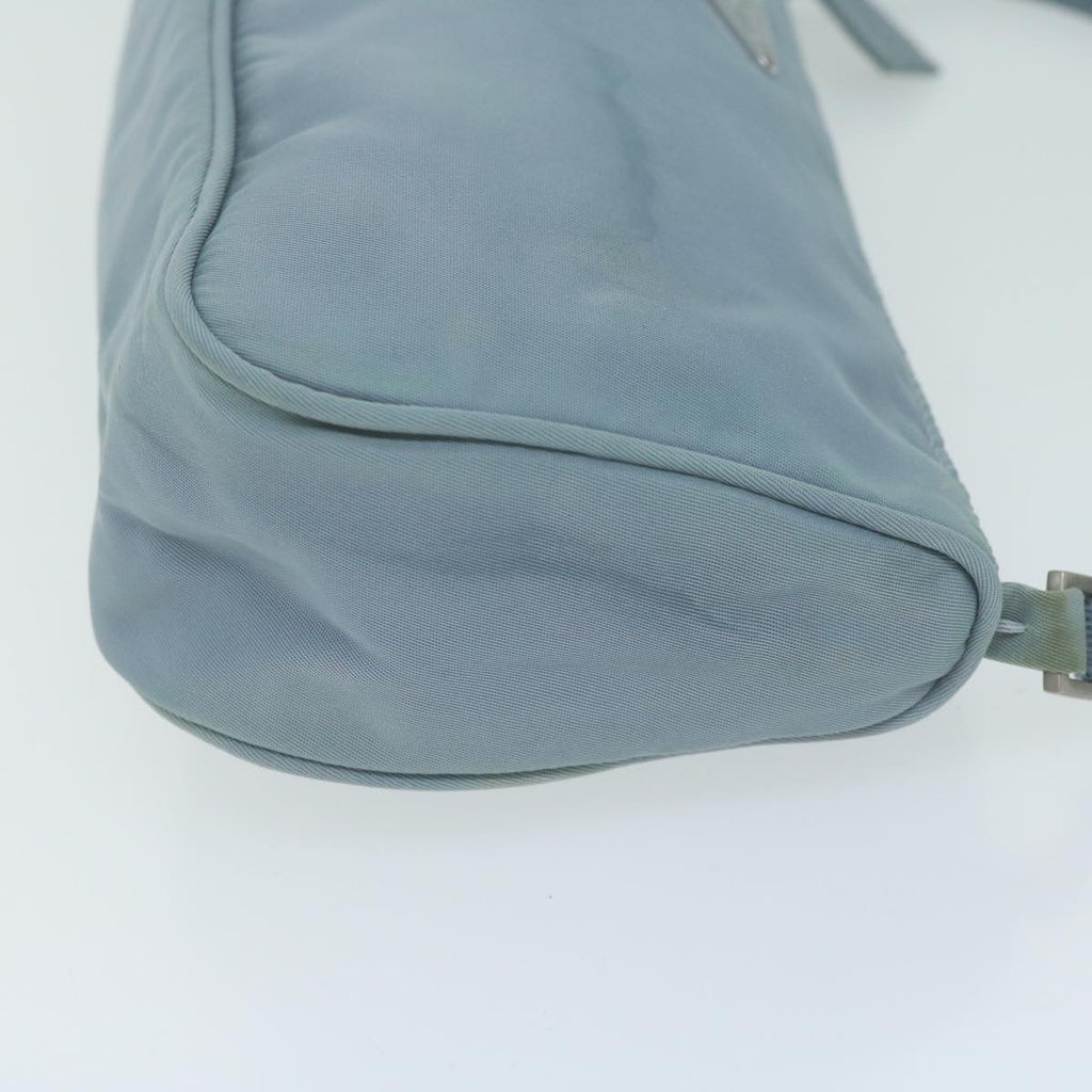 PRADA Accessory Pouch Nylon Blue  yk10185
