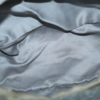 FENDI Mamma Baguette Shoulder Bag Wool Grayyk10246