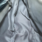 FENDI Mamma Baguette Shoulder Bag Wool Grayyk10246