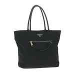 PRADA Tote Bag Nylon Black  yk10247