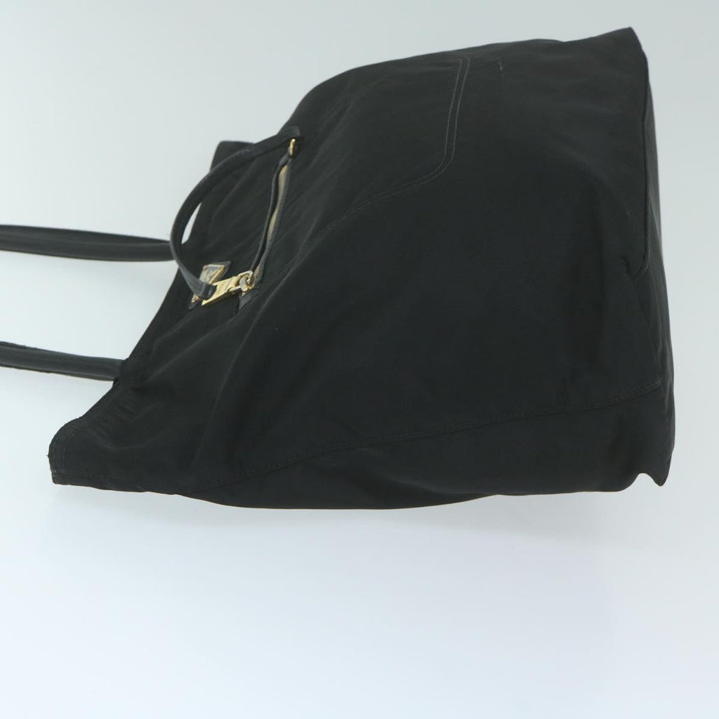 PRADA Tote Bag Nylon Black  yk10247