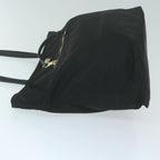 PRADA Tote Bag Nylon Black  yk10247