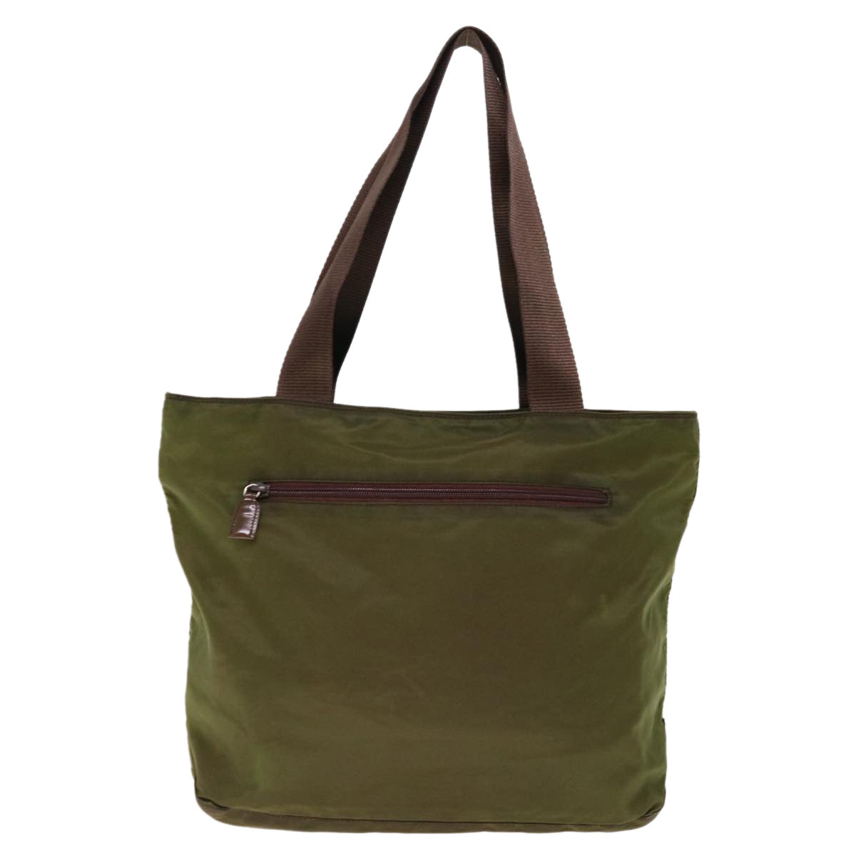 PRADA Tote Bag Nylon Khaki  yk10259